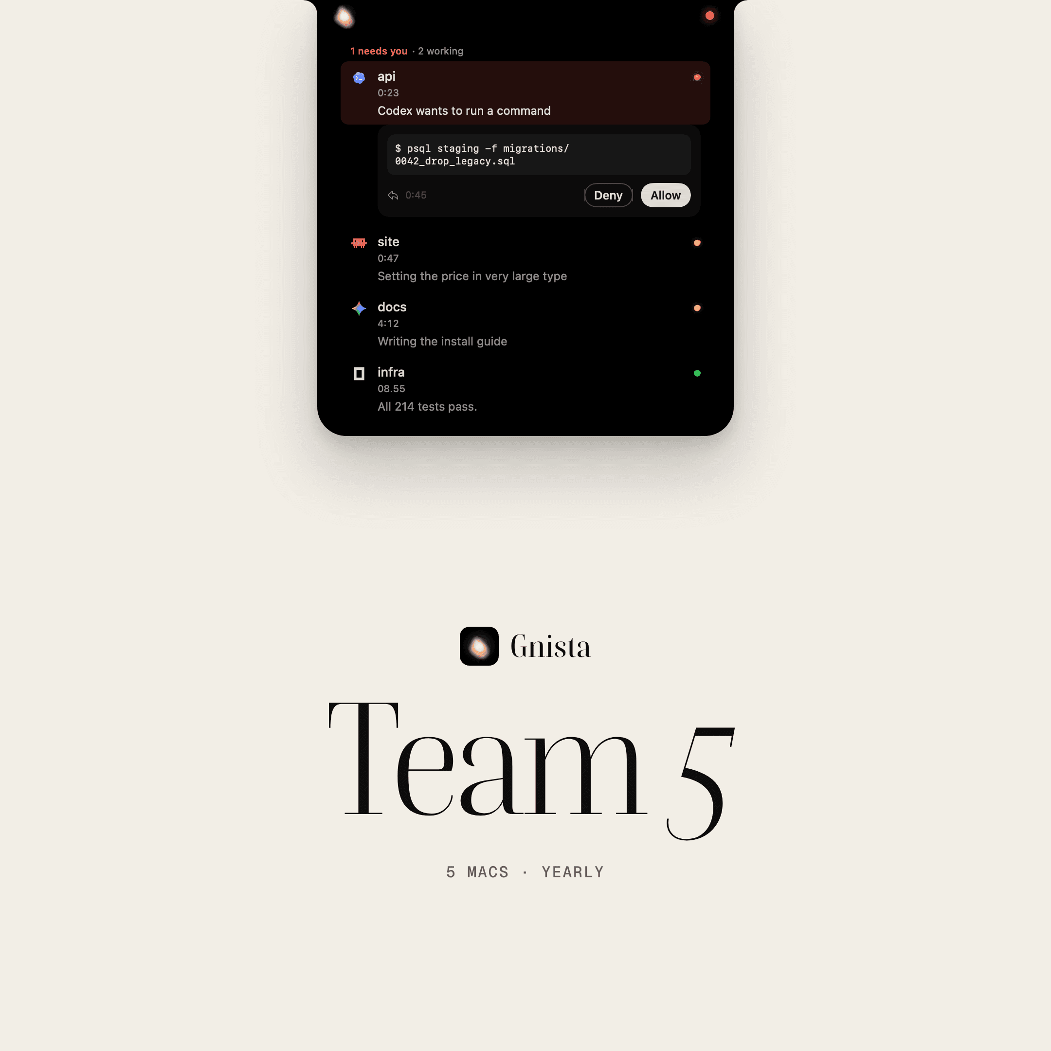 Gnista Team 5